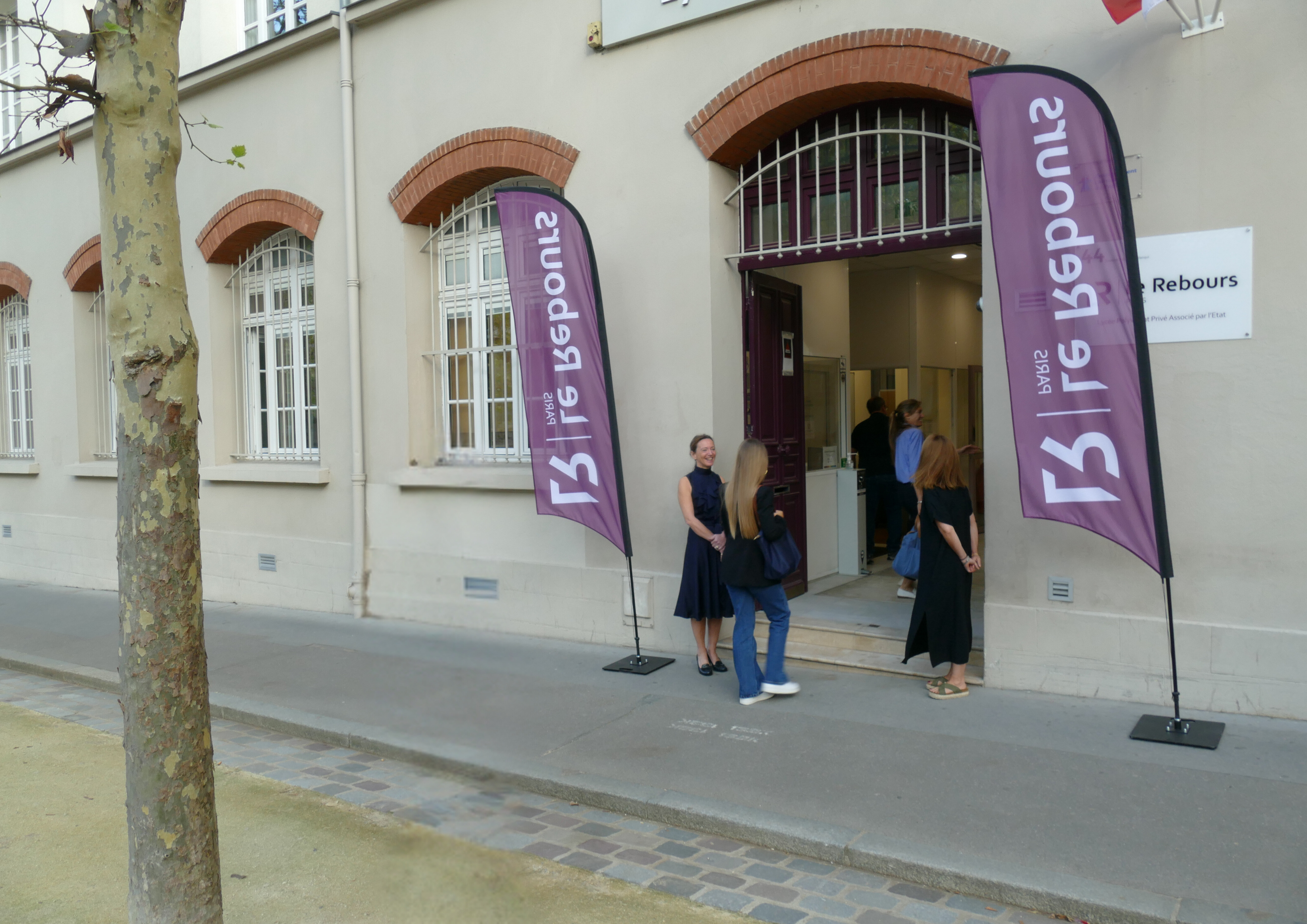 Rentrée des classes à Le Rebours